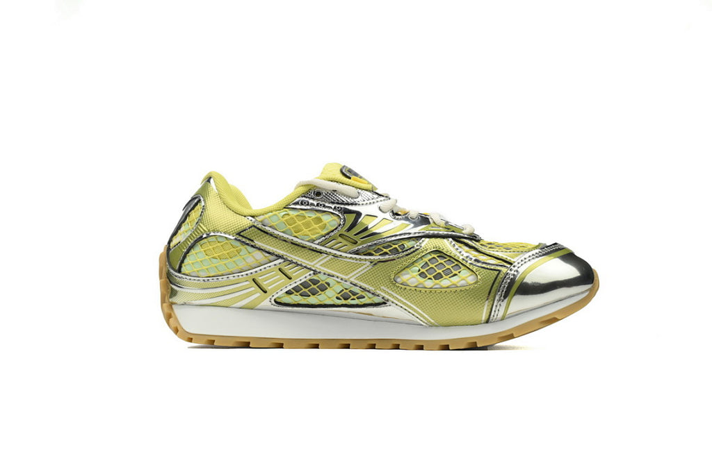 Bottega Veneta Orbit Low-Top Casual Running Shoes Yellow