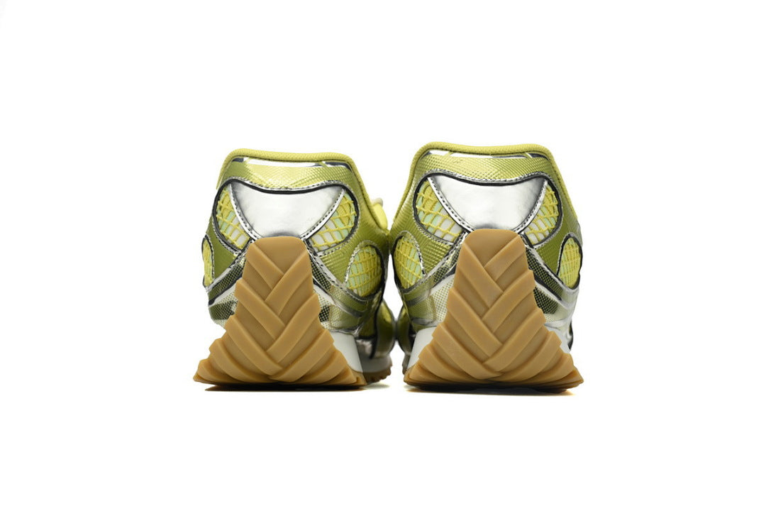 Bottega Veneta Orbit Low-Top Casual Running Shoes Yellow